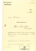 Ampliação e obras de conservação de uma casa no Cacém de Cima, em nome de Elisiário Filipe dos Santos, com o Processo OB nº 125/1923, com a licença de construção nº 106 de 14/04/1923.