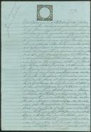 Certidão de casamento de José Maria Dique Bandeira Nobre com Emília de Abreu celebrado a 24 de Dezembro de 1852.