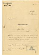 Alteração de moradia na Vila Alfredo em Queluz em nome de Alfredo Soares, com o Processo nº OB 403/1921, com a licença de construção nº 325 de 13/12/1921.