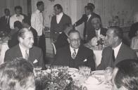 Encontro de personalidades, entre elas Rui Cunha, no Palácio de Seteais.