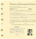 Registo de matricula de carroceiro em nome de Maria de Lurdes Ferreira Duarte, moradora em Catribana, com o nº de inscrição 1790.