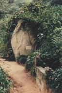 Busto de Dr. Nunes Claro no Parque da Liberdade na Vila de Sintra.