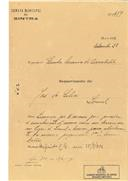 Construção de uma casa, em Lourel, em nome de José da Silva, com o Processo OB nº 479/1922, com a licença de construção nº 352 de 18/10/1922.