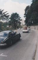Desfile de automóveis antigos, na Volta do Duche em Sintra.