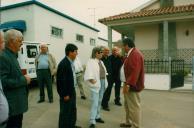 Presidente da Câmara Municipal de Sintra, Drª Edite Estrela participando na autarquia aberta, na freguesia de Almargem do Bispo.