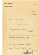 Construção de uma casa em Sintra em nome de Paulo Gomes de Amorim, com o Processo OB nº 616/1923, com a licença de construção nº 469 de 27/11/1923.