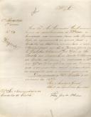 Ofício de Pedro José de Oliveira, Chefe da Repartição Central do Governo Civil de Lisboa, ao Administrador do Concelho de Sintra, recomendando brevidade na remessa para a repartição, do requerimento de recurso para o Conselho de Distrito, pelo pároco da freguesia de Santa Maria, Manuel José Dias de Sá.