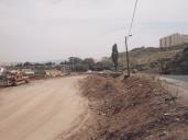 Construção de uma estrada em Carenque.