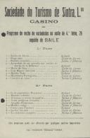 Programa da recita de variedades.