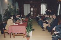 Renovação do protocolo entre a Câmara Municipal de Sintra e o Estabelecimento Prisional de Sintra, na sala da Nau do Palácio Valenças.