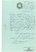 Construção de uma Adega nas Azenhas do Mar em nome de Carlos Massetti, com o Processo nº OB 330/1920, com a licença de construção nº 93 de 27/08/1920.