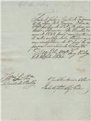 Ofício dirigido ao presidente da Câmara Municipal de Belas proveniente  de Nicolau Batista de Trigo Pacheco, juiz de fora solicitando o contacto com o tesoureiro a fim de este prestar contas sobre os rendimentos de 1833.