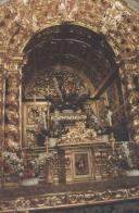 Altar-mor em talha dourada da igreja paroquial de Nossa Senhora da Purificação de Montelavar.