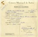 Registo de velocípede de marca Mavic-Ilo, com o nº 10072, em nome de António Augusto de Carvalho, morador em Albarraque.