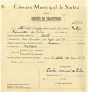 Registo de velocípede de marca Leman, com o nº 7759, em nome de Carlos Manuel da Silva, morador em Rua Cândido dos Reis nº 17.