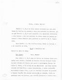 Carta do Monteiro Mor sobre os cães de coelho que foram remetidos pelo Juiz das Coutadas de Sintra e que foram entregues a Pedro Teixeira para servirem nas matilhas de Sua Magestade, D. José I.