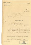 Construção de anexo no Algueirão em nome de Ambrósio Agostinho, com o Processo OB nº 67/1924, com a licença de construção nº 84 de 29/03/1924.
