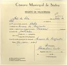 Registo de velocípede de marca Nacional, com o nº 9554, em nome de João da Silva, morador em Arneiro da Arreganha.