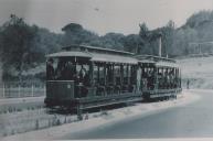 Elétrico na Ponte Redonda a caminho de Galamares.