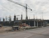 Construção da Escola de Recuperação do Património em Odrinhas.