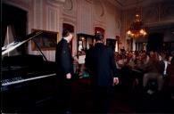 Concerto de Maria José Falcão, Aníbal Lima e Michel Gal durante o Festival de Musica de Sintra, no Palácio Nacional da Pena.