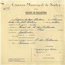 Registo de velocípede de marca Raio, com o nº 6228, em nome de Joaquim de Jesus Caetano, morador em Casal A. dos Ralhados.
