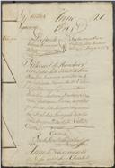 Feito de cível de resíduos de testamento contra José Lourenço, morador na Tojeira, enquanto testamenteiro de António Lourenço, morador no mesmo lugar.