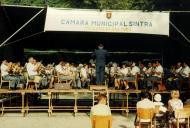 Atuação de uma banda filarmónica com o apoio do Pelouro da Cultura da Câmara Municipal de Sintra.