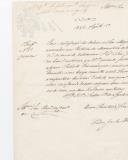 Circular de Pedro José de Oliveira, pelo Secretário Geral da 1ª Repartição do Governo Civil de Lisboa, ao Administrador do Concelho de Sintra, solicitando que quando falecer algum súbdito dinamarquês residente no Concelho, remeta a esta secretaria a respetiva certidão de óbito, e declare se o finado deixou bens moveis ou de raíz, e se tem herdeiros naturais.