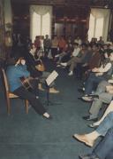 Concerto de Carlos Paredes na sala da náu do Palácio Valenças, em Sintra.