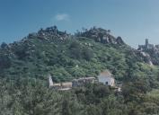 Palácio Nacional de Sintra e Castelo dos Mouros.