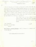 Requerimento do cura da freguesia de São Pedro de Barcarena, feito através do procurador Bernardino José de Senna Freitas, a solicitar ao Arsenal Real da Marinha, o empréstimo de um toldo e de uma dúzia de bandeiras.