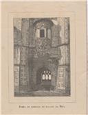 Porta de Entrada do Palácio da Pena.