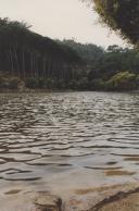 Vista parcial da Lagoa Azul na Serra de Sintra.