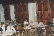 Sessão da Assembleia Municipal de Sintra na sala da Nau do Palácio Valenças.