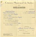 Registo de velocípede de marca Special, com o nº 6401, em nome de Mário Duarte Pereira, morador em Queluz.