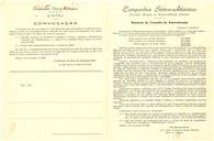 Relatório do conselho de administração da Companhia Sintra Atlântico referente ao ano de 1954.
