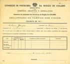 Estatística de produção de vinho feita por 5 produtores da Azóia.