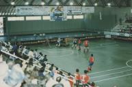 Equipa de hoquei em patins de Sintra disputando o final da taça.