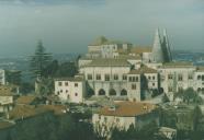 Fachada Sul do Palácio Nacional de Sintra.