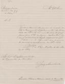 Ofício do Juiz assistente da Irmandade do Santíssimo Sacramento da freguesia de Belas, Eusébio Ferreira Carvalho, ao Administrador do Concelho de Sintra, referente ao orçamento suplementar da referida irmandade para o ano de 1883 a 1884.