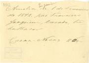 Pagamento do imposto de rendimento de foros de pomares, terras e vinhas referente ao ano de 1872.
