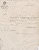 Ofício do Secretário Geral do Governo Civil de Lisboa, Eduardo Segurado, ao Administrador do Concelho de Sintra, pedindo que seja remetida cópia do recenseamento político do Concelho de Sintra, referente a 1885.