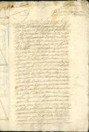 Sentença da carta de partilhas passada a Jerónimo Bolarte Dique, administrador dos bens de sua filha Mariana Bolarte Dique.
