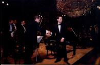 Concerto de Maria João Pires, Augustin Dumay, Gérard Caussé, Ariane Granjon e Jian Wang durante o Festival de Musica de Sintra, na sala da música do Palácio Nacional de Queluz.