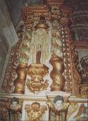Pormenor do altar da capela de Nossa Sr.ª da Consolação de Agualva-Cacém.