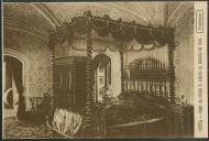 Cintra - Cama da Rainha D. Amélia no Castello da Pena