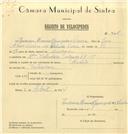 Registo de velocípede de marca Ardito, com o nº 7015, em nome de Frederico Manuel Gonçalves Vieira, morador em Avª Heliodoro Salgado, Sintra.