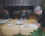 Assinatura de protocolos com Associações do Concelho de Sintra na sala da Nau do Palácio Valenças.