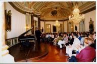 Concerto com Piotr Anderrszewsky, durante o Festival de Música de Sintra, no Palácio Nacional de Queluz.